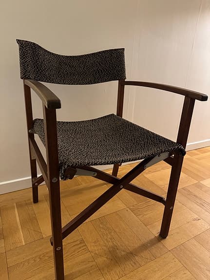 Stilren IKEA regissörsstol - vintage