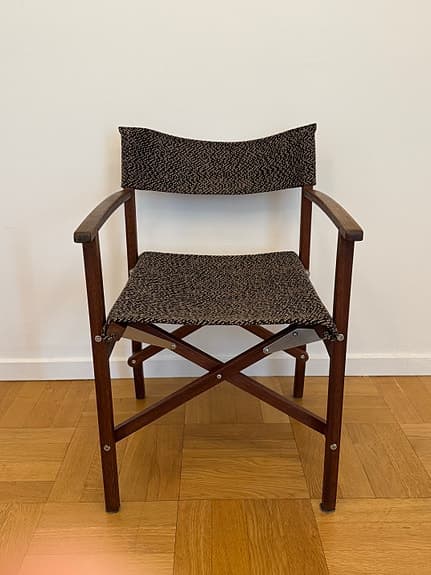 Stilren IKEA regissörsstol - vintage