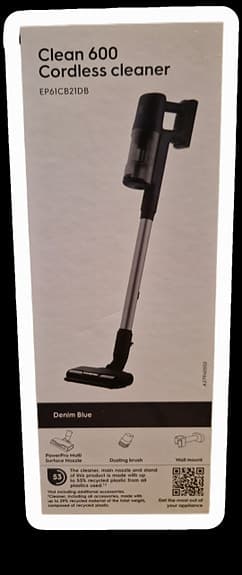 Electrolux Clean 600 Cordless Stick Vacuum Cleaner - Denim Blue