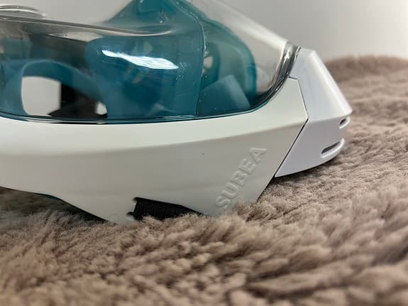 Subea Snorkelmask Full Face Snorkelmask Blå Vit Medium