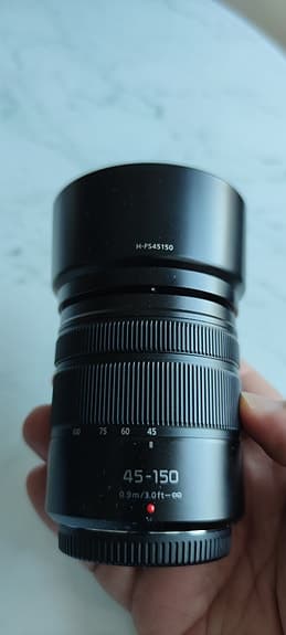 Panasonic lumix objektiv 45-150