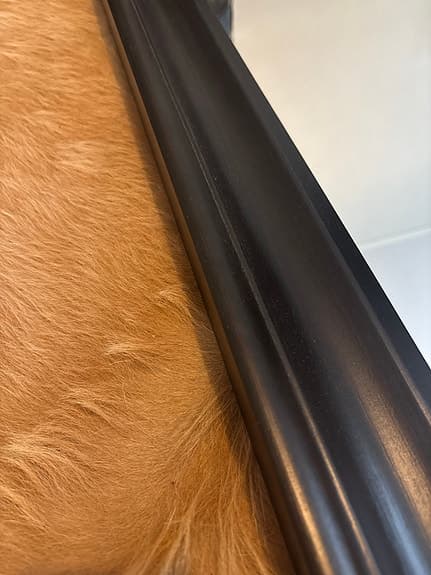 IKEA HEMNES spegel svart