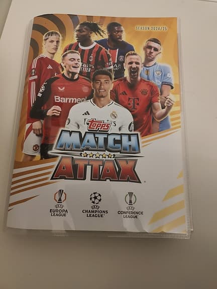 Topps Match Attax Fotbollskortssamling
