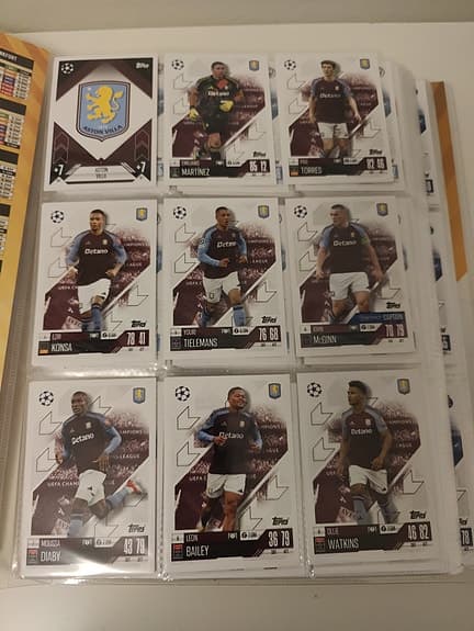 Topps Match Attax Fotbollskortssamling
