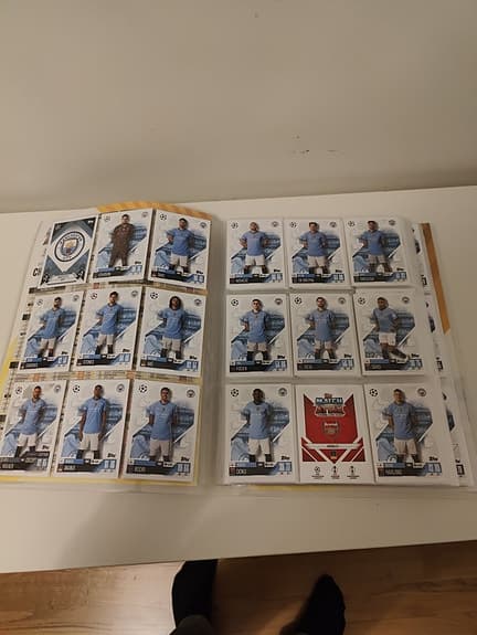 Topps Match Attax Fotbollskortssamling