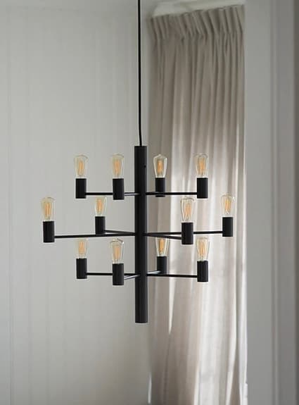 Herstal Manola 12 ljuskrona dimbar