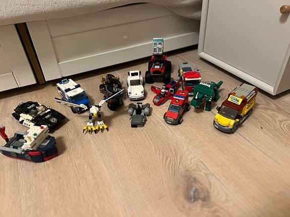 LEGO byggnader 13st