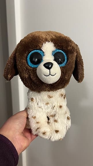 Ty mjukisdjur hund med stora ögon