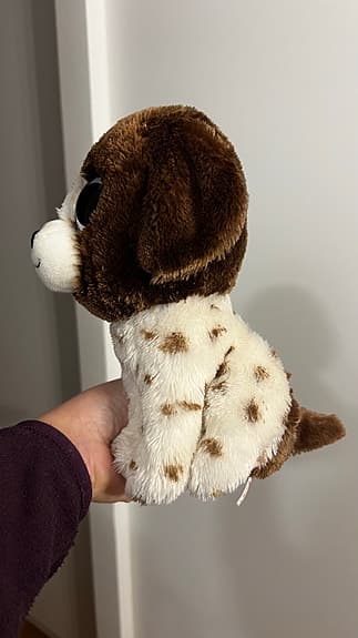 Ty mjukisdjur hund med stora ögon