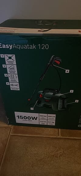 Bosch EasyAquatak 120 Högtryckstvätt 1500W