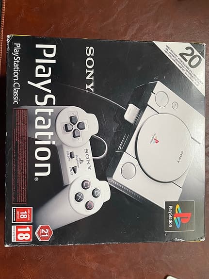 Sony PlayStation Classic Spelkonsol Vit
