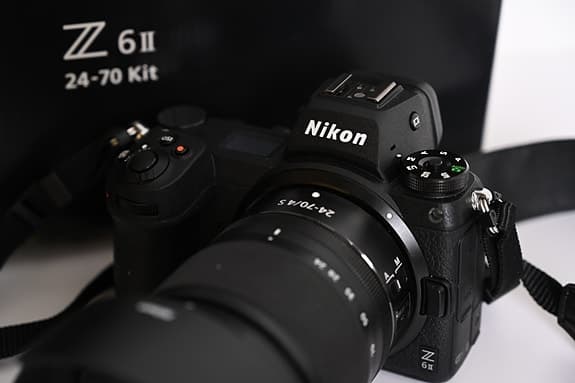 Nikon Z 6 II Kamera med 24-70mm kitobjektiv