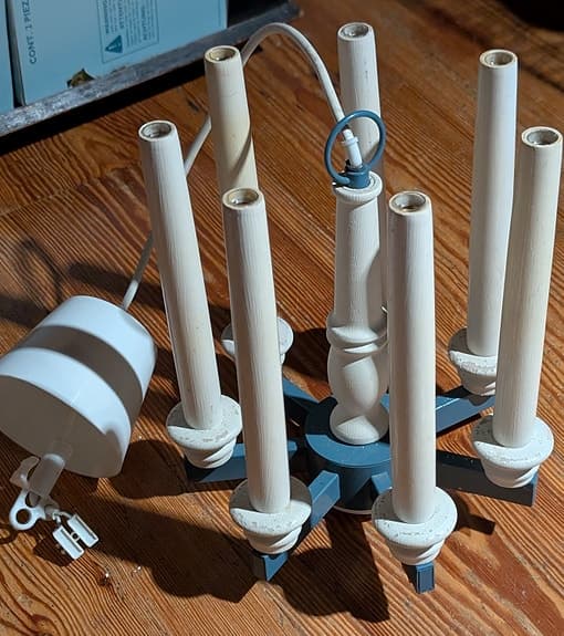 ÄLDRE LJUSKRONA andventsljus