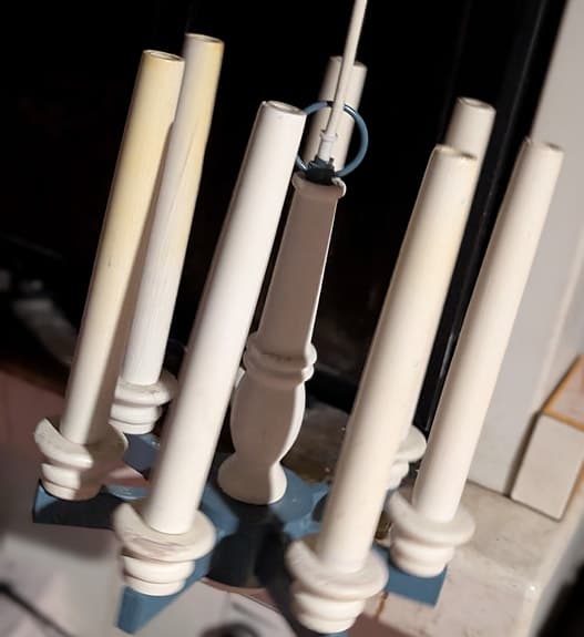 ÄLDRE LJUSKRONA andventsljus