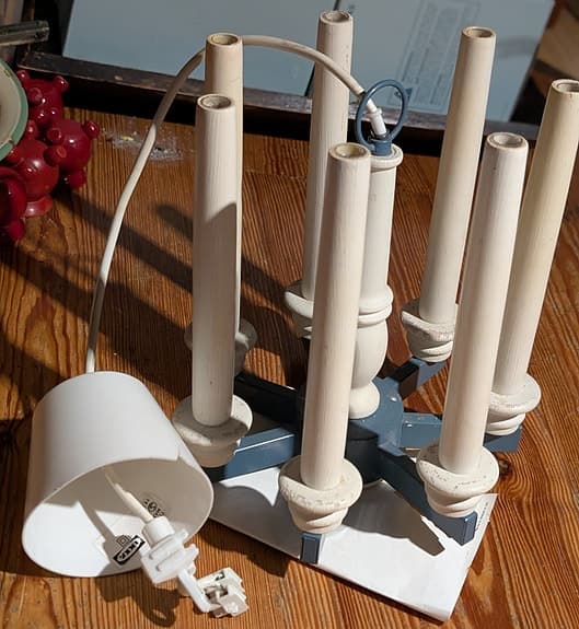 ÄLDRE LJUSKRONA andventsljus