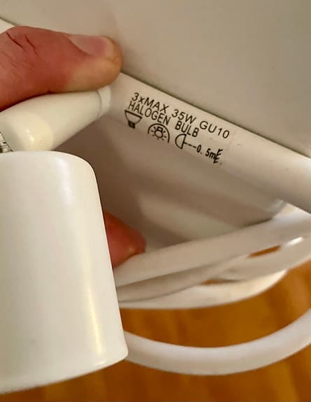 Lampor/armaturer till spottar, IKEA