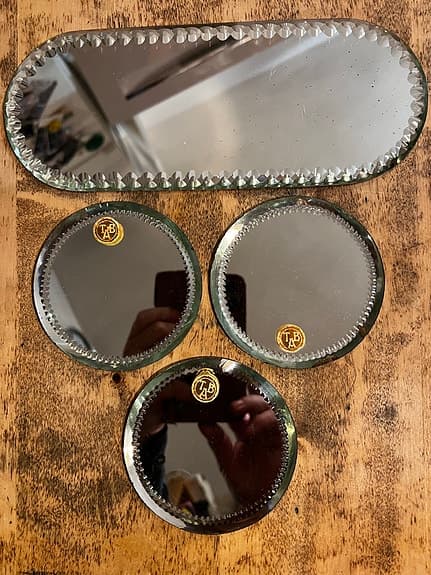 Dekoration Ornament Speglar Retro