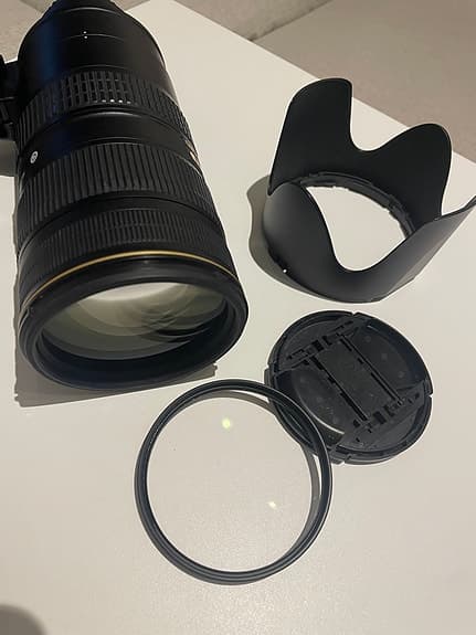Nikkor 24-70mm f/2.8E ED VR.