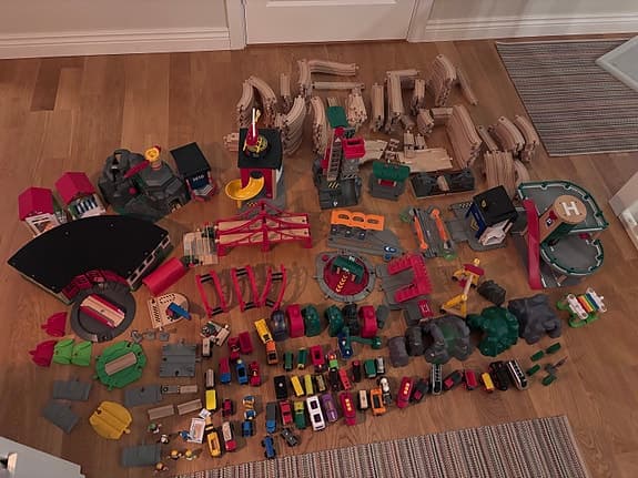 BRIO Träjärnväg Lekset