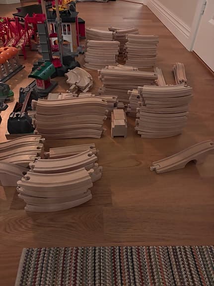 BRIO Träjärnväg Lekset
