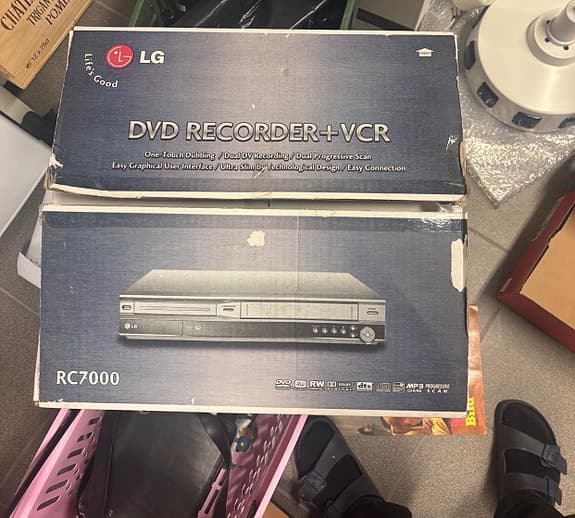 LG RC7000 DVD Recorder + VCR