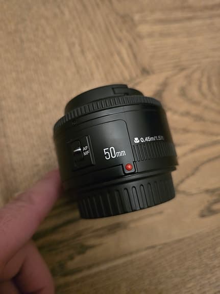 Lens Yongnuo 50mm f1.8