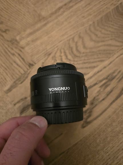 Lens Yongnuo 50mm f1.8