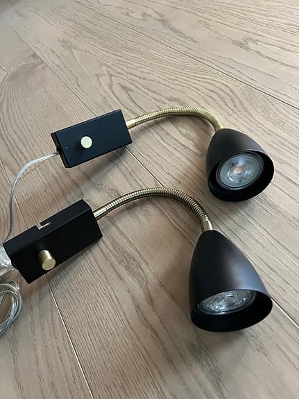 Markslöjd Ciro 2st vägglampor