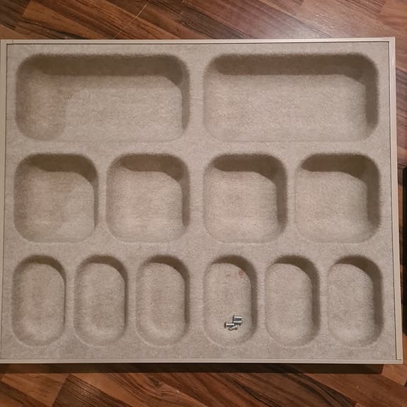 Utdragsförvaring till Pax 75x60 cm