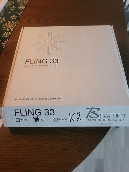 Fling 33 adventstjärna
