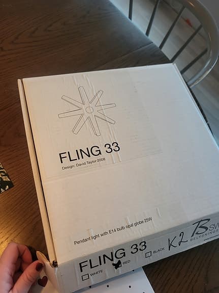 Fling 33 adventstjärna