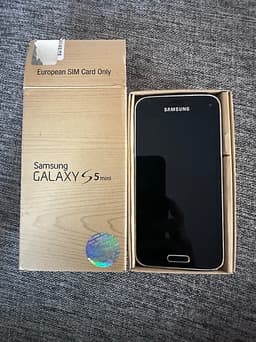 Samsung Galaxy S5 Mini smartphone 16 GB svart