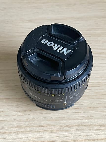 Nikon AF Nikkor 50mm 1:1.8D objektiv