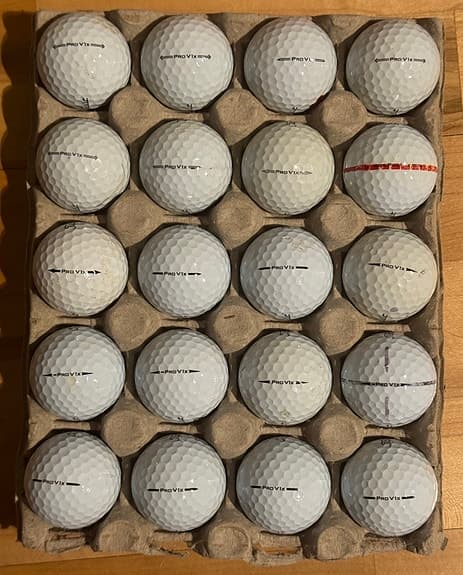 Titleist ProV1x golfbollar 20 st