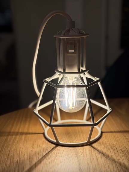 Design House Stockholm- Work lamp in white