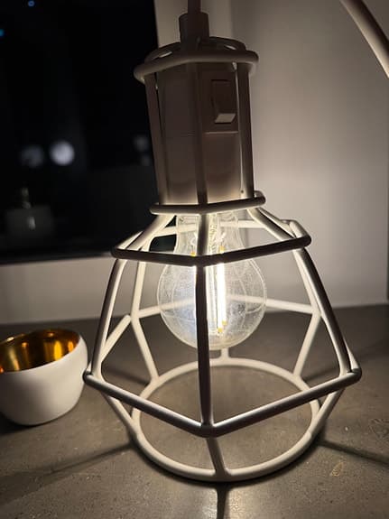 Design House Stockholm- Work lamp in white
