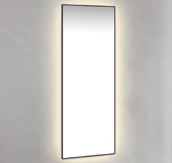 Spegel med svart ram & ambilight