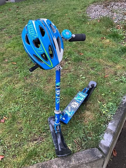 Whizz Barn Barnsparkcykel Blå