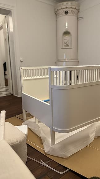 Sebra baby & junior säng