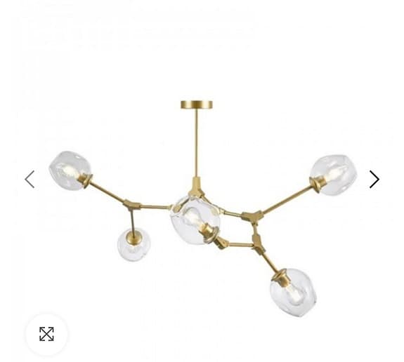 Fin ny lampa, komplett och i kartong.