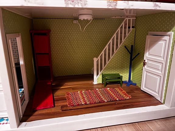 Lundby Dockskåp med möbler