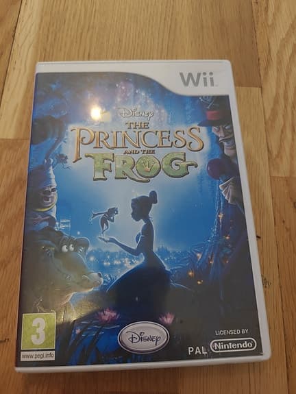 Disney The Princess and the Frog Nintendo Wii-spel