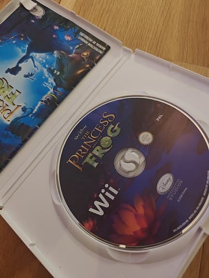 Disney The Princess and the Frog Nintendo Wii-spel