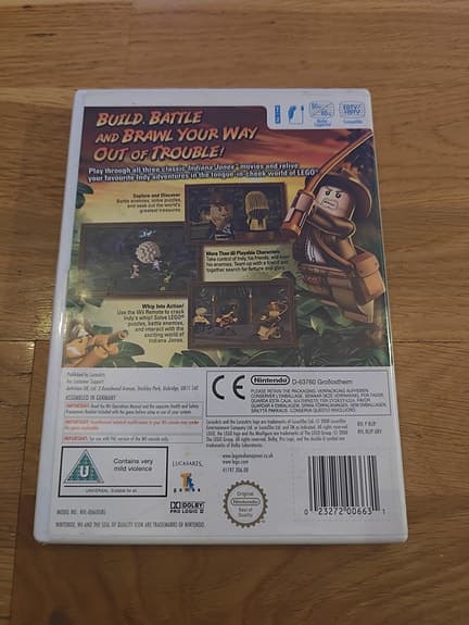 LEGO Indiana Jones Nintendo Wii-spel