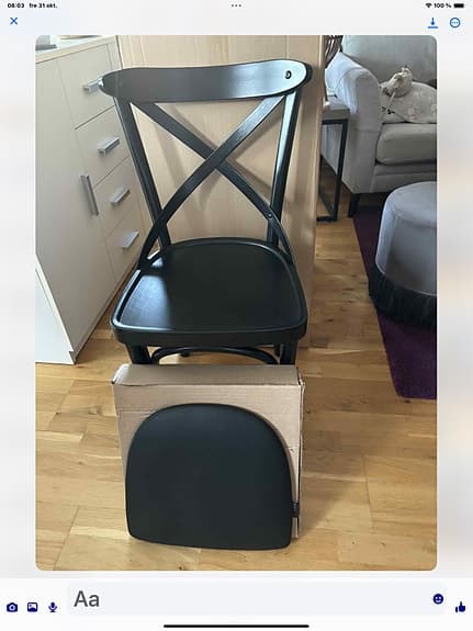 Köksstolar 4 stycken