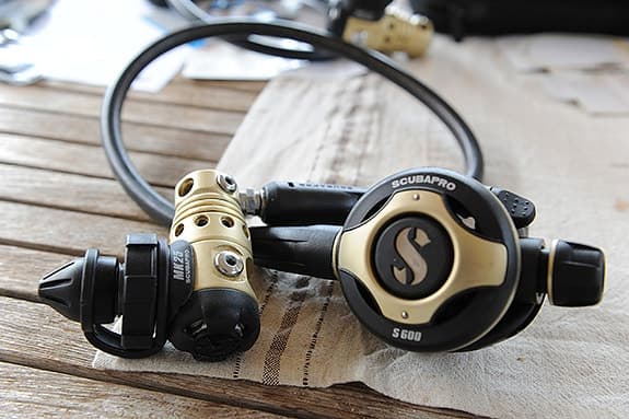 Scubapro S600 Regulator med M25 första steg