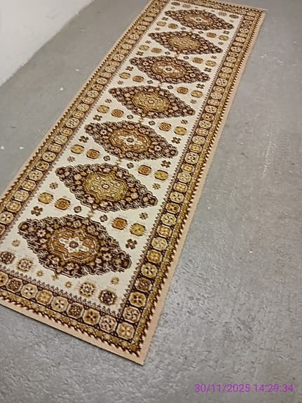 Vacker mönster ullmatta