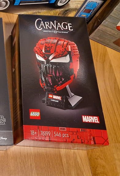 LEGO Marvel Carnage 76199 oöppnad