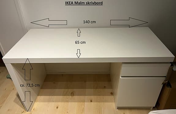 IKEA Malm skrivbord