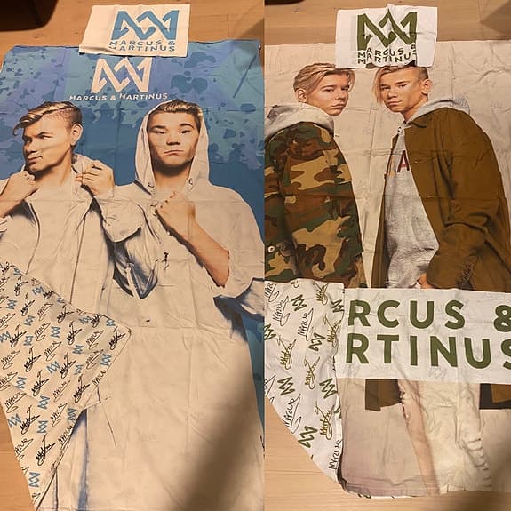 Sängkläder Marcus och Martinus